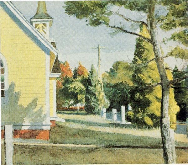 Edward Hopper Church in Eastham